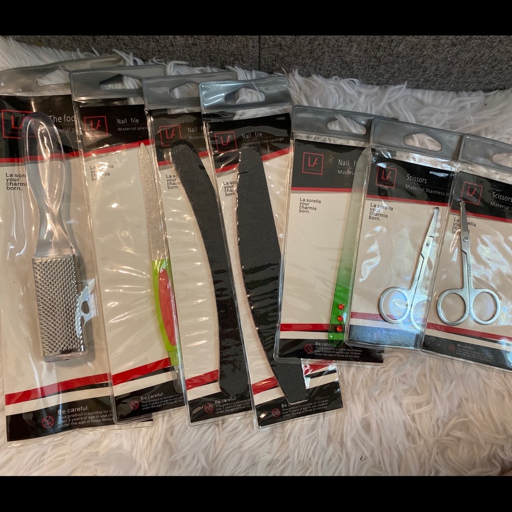 LA Nail File Set Of 7